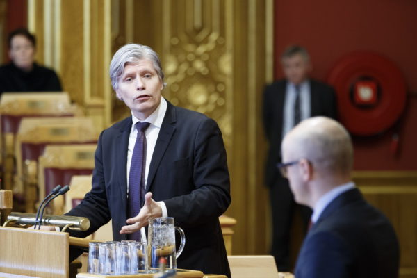 Ola Elvestuen og Vidar Helgesen