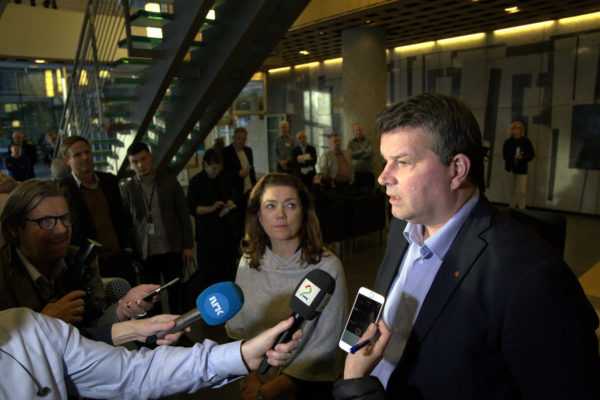 LO leder Hans Christian Gabrielsen