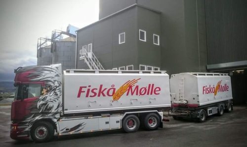 Bil fra Fiskå Mølle